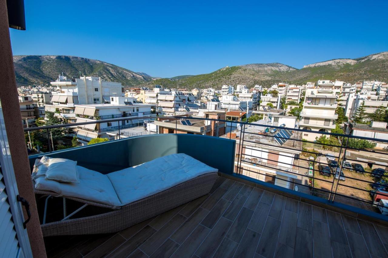 Helen Luxury Loft Design Meisonette-Apartment アテネ エクステリア 写真