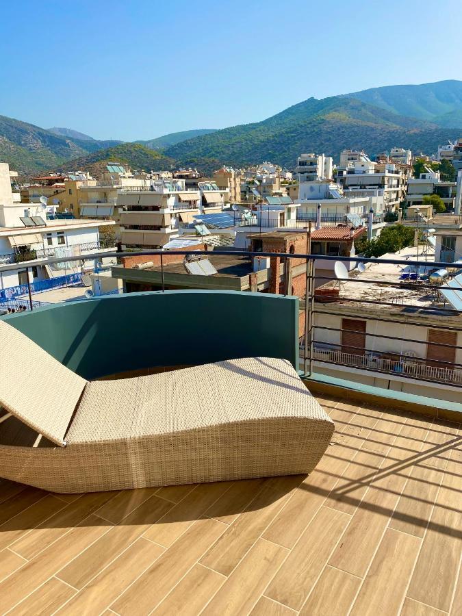 Helen Luxury Loft Design Meisonette-Apartment アテネ エクステリア 写真